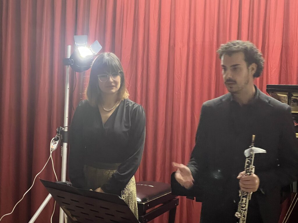 48F3AA24-498E-48E2-87BA-7236594F9F1B-1024x768 Solisti eccezionali l’Oboista  Francesco Nigro e la pianista Violetta Petretti sabato 22 febbraio